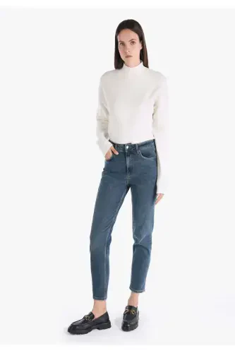 Blue women's pants - 3