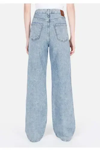 Blue women's pants - COLIN’S (1)