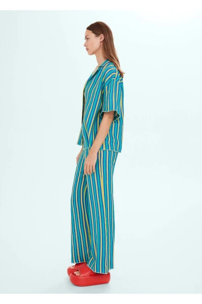 Blue Women's Pants 57040381 - 5