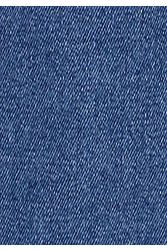 Blue women's shorts - 6