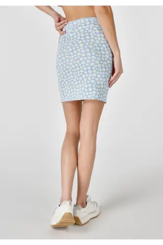 Blue women's skirt - 2