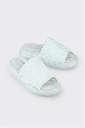 Blue Women's Slipper - 2