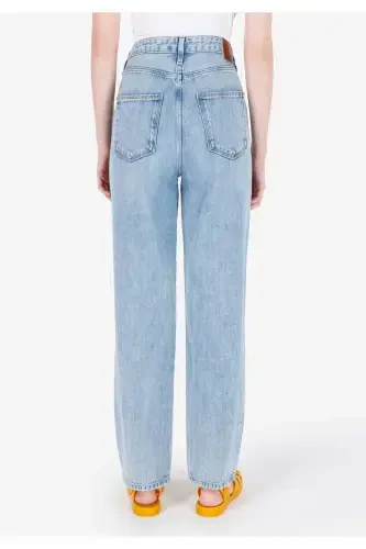 Blue women's trousers - 2