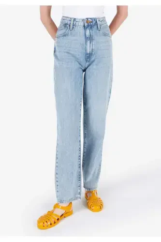 Blue women's trousers - 4