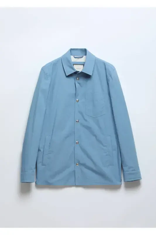 Blue Woven Jacket - 6