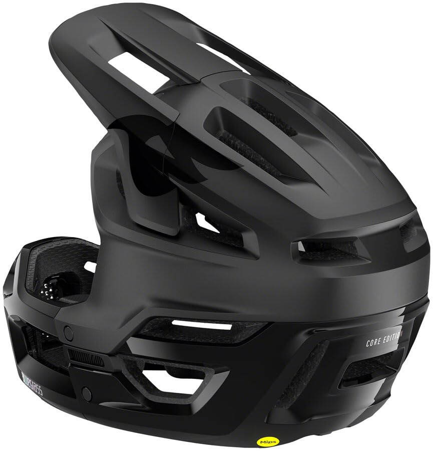 BLUEGRASS Vanguard Core MIPS Full Face Bicycle Helmet | Multiple Sizes | Multiple Colors (Black, Medium) - 3