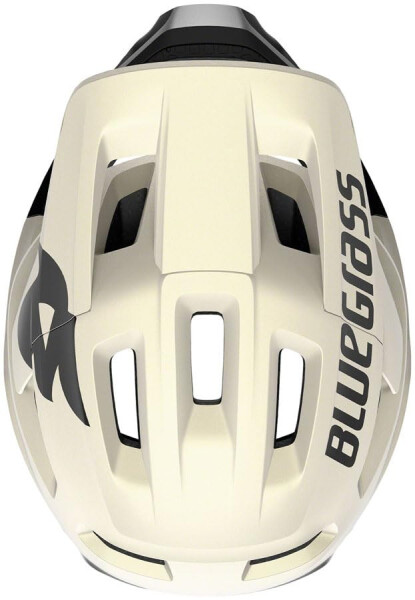 Bluegrass Vanguard Core MIPS Full Face Bicycle Helmet | Multiple Sizes | Multiple Colors (Black/White, Medium), White/Black - 8