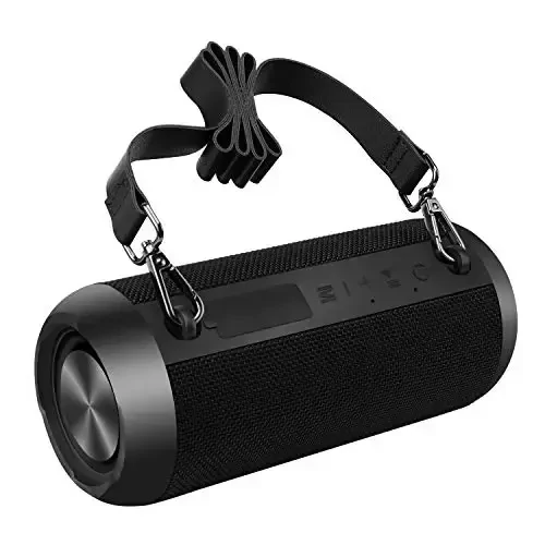 Bluetooth Speakers, 30W Portable Speaker Loud Stereo Sound, Rich Bass IP67 Waterproof, 30+ Hour Playtime, Built-in Mic, Wireless Speaker with TF, AUX, FM for Shower, Pool, Party, Travel, Outdoors - Ykall (1)