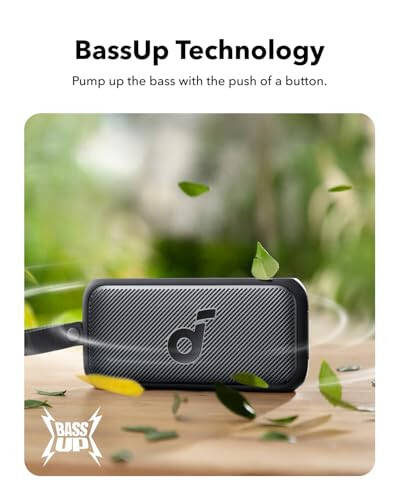 Bluetooth-колонка Soundcore Motion 300, Беспроводная портативная колонка Hi-Res с BassUp, Влагозащищенная колонка IPX7 для улицы, Bluetooth 5.3, 30 Вт стереозвук, 13 часов автономной работы для дома, душа и путешествий - 4