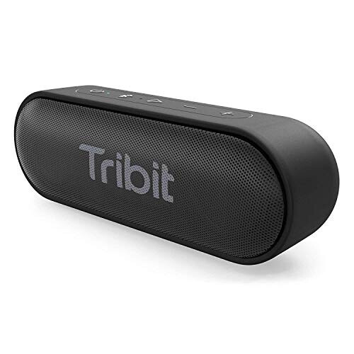 Bluetooth-колонка Tribit, XSound Go с мощным звуком 16 Вт и глубокими басами, 24 часа воспроизведения, водонепроницаемая IPX7, Bluetooth 5.0 TWS сопряжение портативной беспроводной колонки для дома, улицы (обновленная) - 8