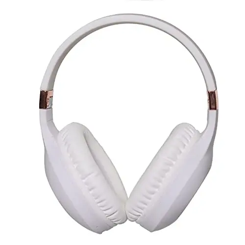 Bluetooth Headphones Over-Ear, PowerLocus Wireless Headphones, Hi-Fi Stereo Deep Bass, Soft Earmuffs Foldable Headphone with Built-in Microphone, Wireless and Wired Headset for Cell Phones,Tablets, PC - 5