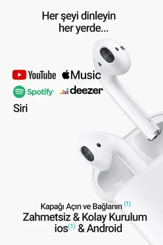 Bluetooth Kulaklık I12 Ios Android Popup Bağlantılı Dokunmatik - Beyaz - 12