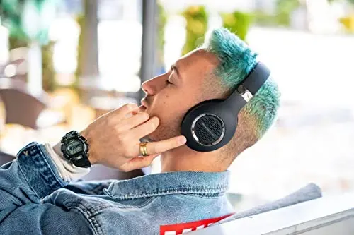 Bluetooth quloqchinlari, PowerLocus simsiz quloqchinlari, Hi-Fi Stereo chuqur bass, o‘rnatilgan mikrofonli yumshoq quloqchinlar, mobil telefonlar, planshetlar, kompyuterlar uchun simsiz va simli garnitura - 5