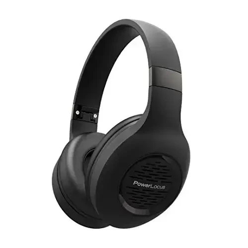 Bluetooth quloqchinlari, PowerLocus simsiz quloqchinlari, Hi-Fi Stereo Deep Bass, O‘rnatilgan mikrofonli yumshoq quloqchinlar, uyali telefonlar, planshetlar, kompyuterlar uchun simsiz va simli гарнитура - 1