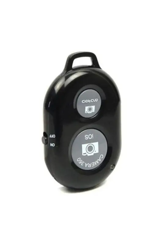 Bluetooth Remote Photo and Video Shooting Control Battery Compatible with All Phones-BT REMOTE BLACK - 7