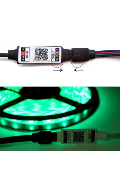 Bluetooth RGB Strip LED Control Module from Phone - 6