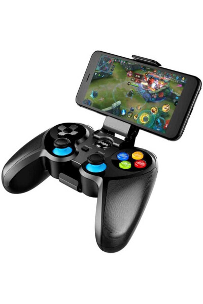 Bluetooth Teknolojili Gamepad + Joystick + Tutucu Oyun Konsolu (4 - 5.5 inç Telefon Uyumlu) - 4