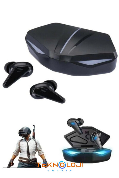 Bluetooth Wireless Gaming In-Ear Headphones with Microphone - 8