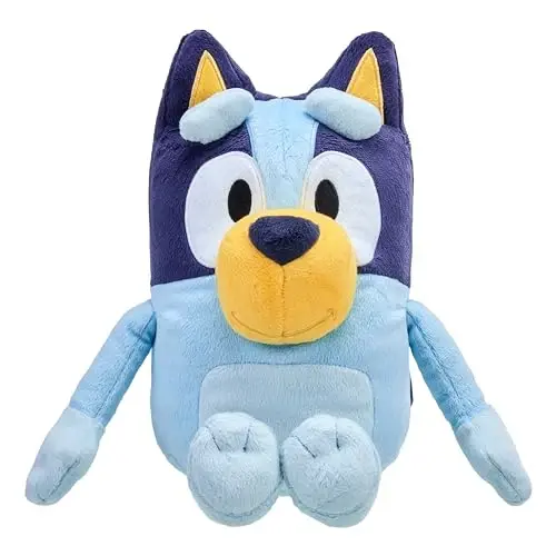Bluey Stuffed Animal Talking Sound Effects Plush, 13” Soft Musical Toys, Singing Toy with 9 Different Phrases, Toddler Toys 3-4 for Kids - 5