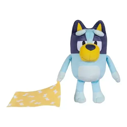 Bluey Sleepy Time Talking Plush, Uyqu uchun tinchlantiruvchi o'yinchoq, 7 ta ibora va mavzu qo'shig'i, quchoqlash uchun do'st - BLUEY
