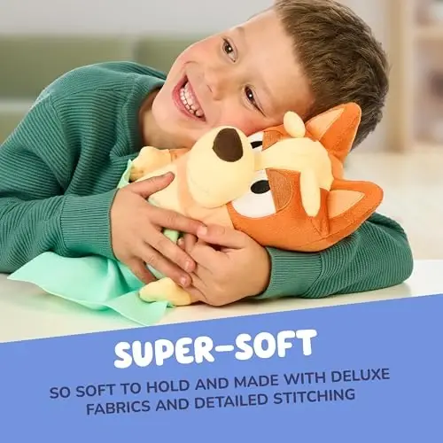 Bluey Sleepy Time Bingo Talking Plush, Soothing Baby Toy for Sleep, 7 Show Phrases & Theme Song, Cuddle Buddy - 4