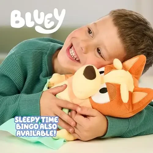 Bluey Sleepy Time Talking Plush, Soothing Baby Toy for Sleep, 7 Show Phrases & Theme Song, Cuddle Buddy - 6