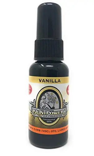 Blunt Power Air Freshener Spray, Oil Based Concentrated Air Freshener and Oil Diffuser, Air Freshener Spray for Car, Room, Bathroom, Odor Eliminator and Room Deodorizer, Vanilla, 1.5 oz 