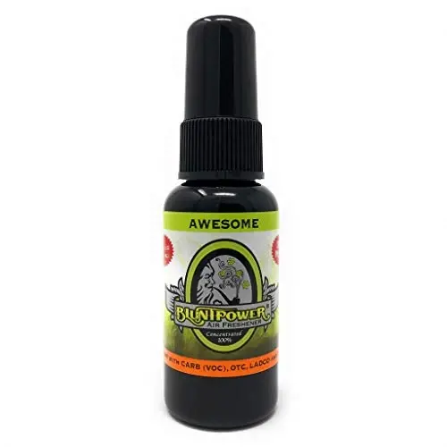 BluntPower (Ajoyib, 1 dona) Xona va mashina uchun konsentrlangan havo tozalagichi spreyi - Yog' asosidagi diffuzor spreyi butilkasi - Uzoq muddatli hammom spreyi, mashina uchun havo tozalagich va hid yo'qotuvchi sprey 