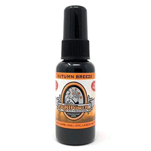 BluntPower (Autumn Breeze, 1 Pack) Xona va mashina uchun konsentrlangan havo tozalagichi spreyi - Yog' asosidagi diffuzor purkagich shishasi - Uzoq muddatli hammom spreyi, mashina uchun havo tozalagich va hid yo'qotuvchi sprey - BLUNTPOWER