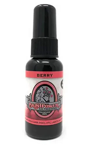 BluntPower (Berry, 1 Pack) Concentrated Odor Eliminator & Diffuser Oil - Room Deodorizer, Odor Eliminator, Air Freshener - Premium Oil Based Air Freshener 