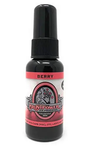 BluntPower (Berry, 1 Pack) Konsentrlangan hidni yo'qotuvchi va diffuzor moyi - Xona dezodoranti, hid yo'qotuvchi, havo tozalagich - Premium moy asosidagi havo tozalagich - BLUNTPOWER