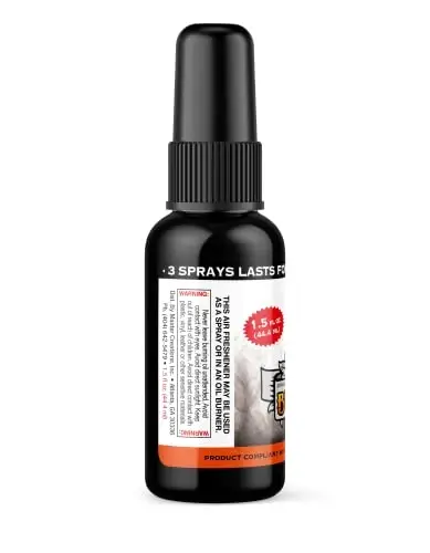 BluntPower (Black Rain, 1 Pack) Konsentrlangan hid yo'qotuvchi va Diffuser moyi - Xona dezodoranti, Hid yo'qotuvchi, Havo tozalagich - Premium moy asosidagi havo tozalagich - 3