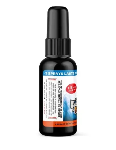 BluntPower (Blueberry, 1 Pack) Xona va mashina uchun konsentrlangan havo tozalagichi spreyi - Yog' asosidagi diffuzor spreyi shishasi - Uzoq muddatli hammom spreyi, avtomobil havo tozalagichi va hidni yo'qotuvchi sprey - 3