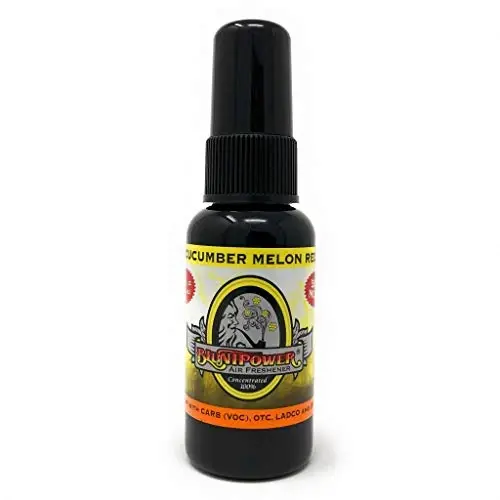 BluntPower (Bodring Qovun Qizil, 1 Paket) Xona va Mashina uchun Konsentrlangan Havo Tozalagichi Spreyi - Yog'ga Asoslangan Diffuzor Sprey Shishasi - Uzoq Muddatli Hammom Spreyi, Mashina Havo Tozalagichi va Hid Yo'qotuvchi Spreyi 