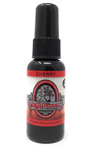 BluntPower (Cherry, 1 Pack) Concentrated Air Freshener for Room and Car Spray - Oil-Based Diffuser Spray Bottle - Long-Lasting Bathroom Spray, Car Freshener, & Odor Eliminator Spray 