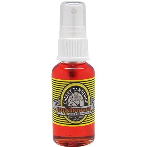 BluntPower (Cherry Tangerine, 1 Pack) Xona va mashina uchun konsentrlangan havo tozalagich spreyi - Yog' asosidagi diffuzor sprey shishasi - Uzoq muddatli hammom spreyi, mashina tozalagichi va hidni yo'qotuvchi sprey - BLUNTPOWER