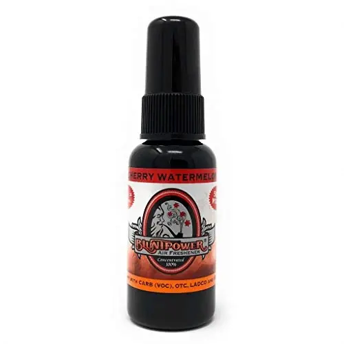 BluntPower Cherry Watermelon Concentrated Air Freshener for Room and Car - Oil-Based Diffuser Spray Bottle - Long-Lasting Bathroom, Car Freshener & Odor Eliminator (1 Pack) - 1