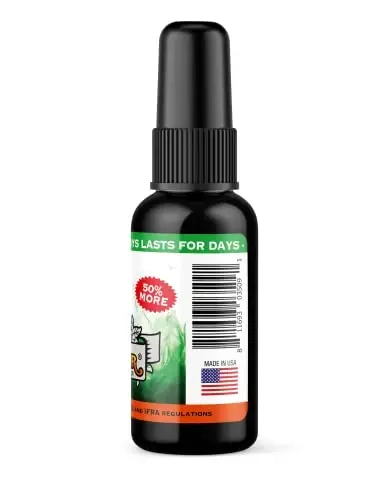 BluntPower (Jasmine, 1 Pack) Xona va mashina uchun konsentrlangan havo tozalagichi spreyi - Yog' asosidagi diffuzor spreyi butilkasi - Uzoq muddatli hammom spreyi, mashina uchun havo tozalagich va hid yo'qotuvchi sprey - 2