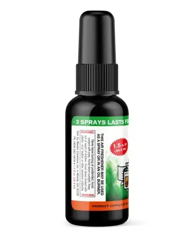 BluntPower (Jasmine, 1 Pack) Xona va mashina uchun konsentrlangan havo tozalagichi spreyi - Yog' asosidagi diffuzor spreyi butilkasi - Uzoq muddatli hammom spreyi, mashina uchun havo tozalagich va hid yo'qotuvchi sprey - 3