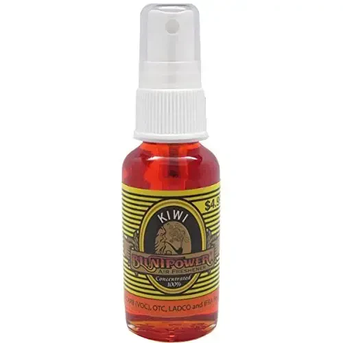 BluntPower (Kiwi, 1 Pack) Concentrated Air Freshener for Room and Car Spray - Oil-Based Diffuser Spray Bottle - Long-Lasting Bathroom Spray, Car Freshener, & Odor Eliminator Spray 