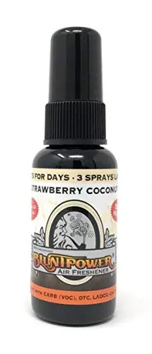 BluntPower (Strawberry Coconut, 1 Pack) Konsentrlangan hid yo'qotuvchi va diffuzor moyi - Xona dezodoranti, Hid yo'qotuvchi, Havo tozalagich - Premium moy asosidagi havo tozalagich - BLUNTPOWER
