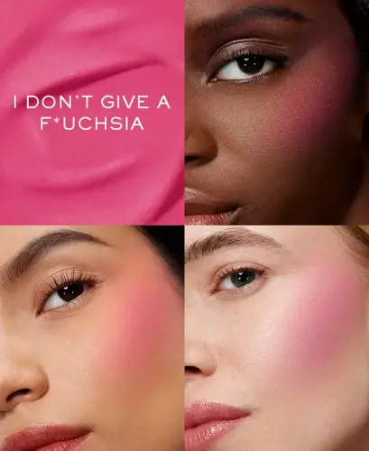 Blush Subtil Powder Blush-NEW! 600 I DON'T GIVE A FUSHIA - 3