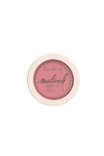 Blusher Natural Beauty 1 Pushti Rangli Ruj - LOVELY (1)