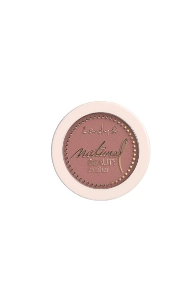 Blusher Natural Beauty No:4 Ruj - LOVELY (1)