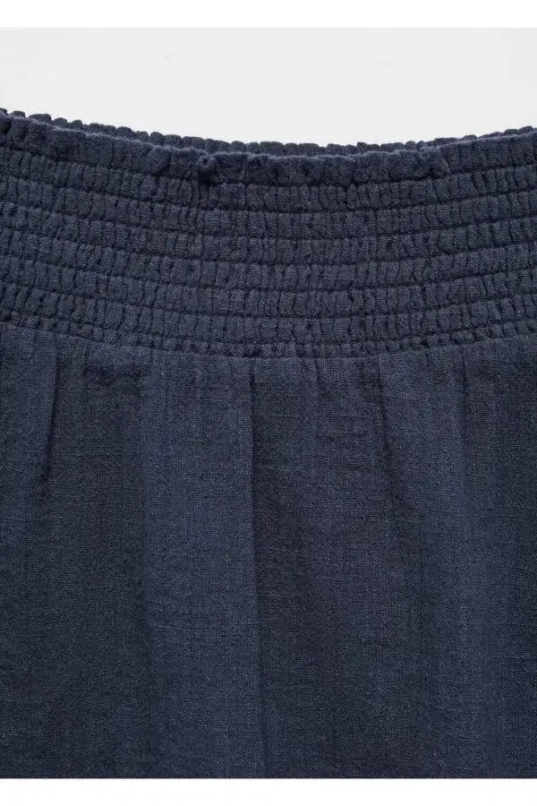 Блузка с открытыми плечами - 5