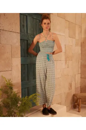 Блузка с завязками - 1