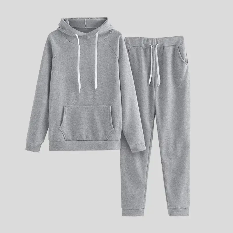 BLVB Women Jogger Outfit Matching Sweat Suits Long Sleeve Hooded Sweatshirt and Sweatpants 2 Piece Lounge Sets Tracksuit- - 3
