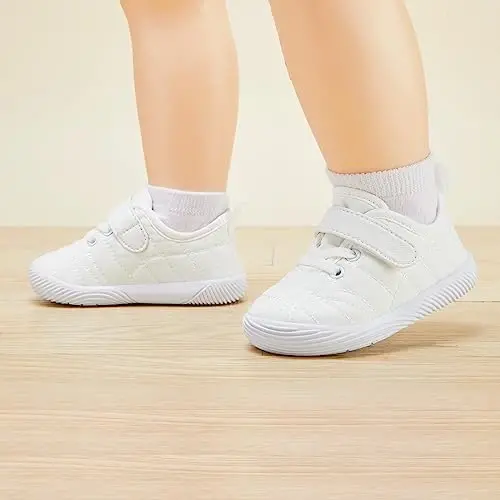 BMCiTYBM Baby Boy Girl Shoes Breathable Mesh Walking Shoes Lightweight Non-Slip Sneakers Infant First Walkers 6 9 12 18 24 Month - 2