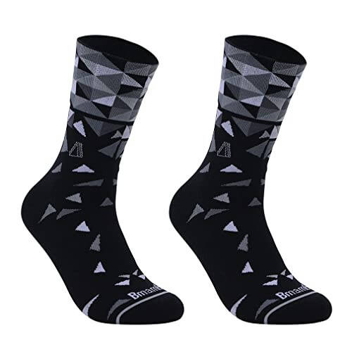 BMAMBAS Unisex Cycling Socks Adults Sports and Running Compression Socks Men & Women - 2