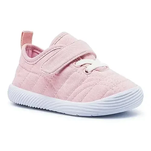 BMCiTYBM Baby Boy Girl Shoes Breathable Mesh Walking Shoes Lightweight Non-Slip Sneakers Infant First Walkers 6 9 12 18 24 Month - 1